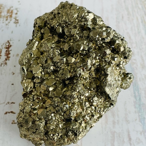 Natural Raw Rough Pyrite Mineral Specimen (Fool's Gold) - Picture 2 of 6